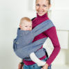 Слинг рюкзак эргономичный, май-слинг переноска для ребёнка с 0 до 3-х лет Лондон, Мамарада 100% лён, image 1