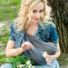 Слинг для новорожденного с кольцами, слинг переноска для ребёнка с 0 до 3-х лет Ellevill Zara Deli, image 1
