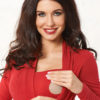 Блуза для беременных и кормящих Тревиоло красный B1548, image 2