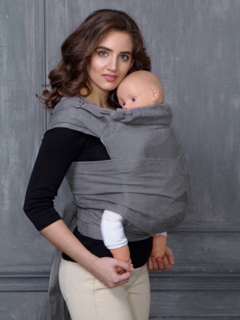 Май слинг от 6 месяцев Diva Essenza Argento image 2