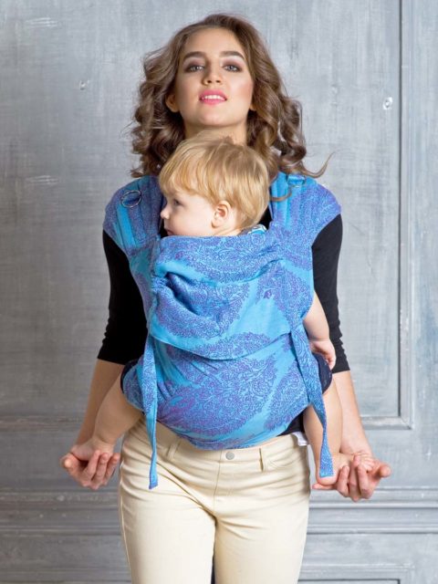 Май слинг от 6 месяцев Diva Essenza Celeste image 1