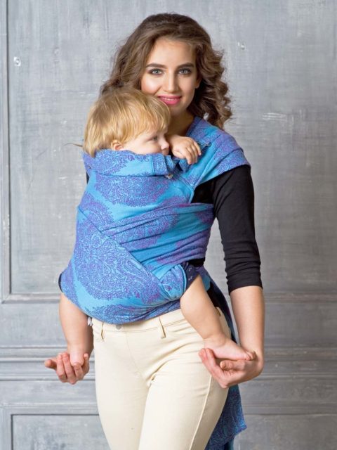 Май слинг от 6 месяцев Diva Essenza Celesteimage 4