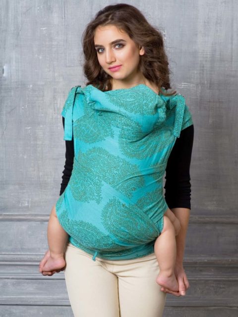 Май слинг от 6 месяцев Diva Essenza Menta image 4