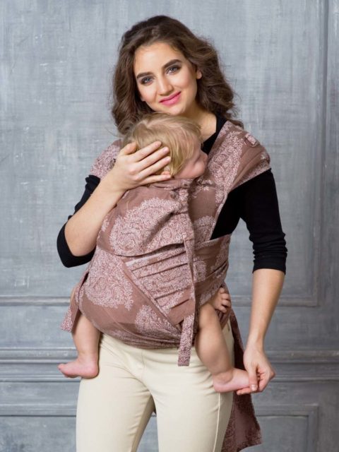 Май слинг от 6 месяцев Diva Essenza Moka image 1