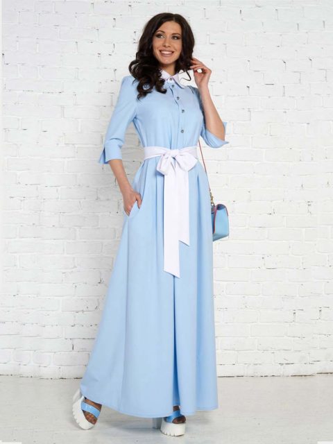 Платье для беременных и кормящих мам Аквапезе Платье для беременных и кормящих мам Аквапезе B1633 image 3