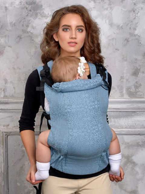 Слинг-рюкзак для новорожденных Diva-Basico-Luna-img2