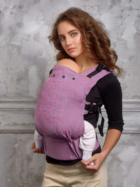 Слинг-рюкзак для новорожденных Diva-Basico-Perla-img2 Слинг-рюкзак для новорожденных Diva-Basico-Perla-img2