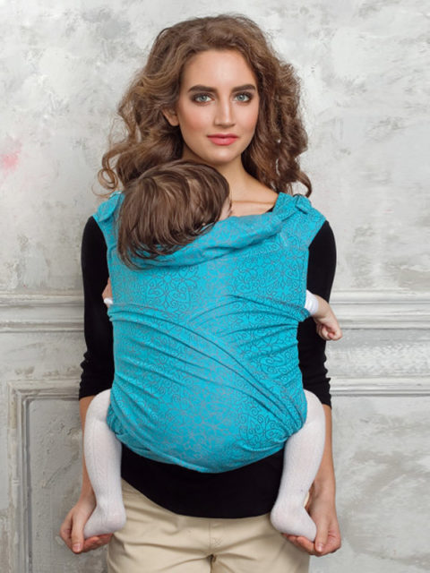 Май слинг от 6 месяцев Diva-Basico-Lago-img2