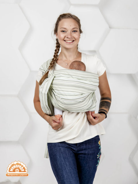 Слинг с кольцами для новорожденных Брест