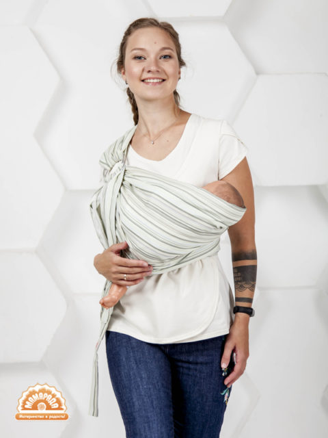 Слинг с кольцами для новорожденных Брест