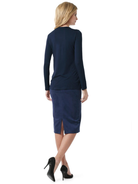 Лонгслив для беременных и кормящих Ольга темно синий Лонгслив для беременных, лонгслив для кормящих, Ольга темно синий, image6