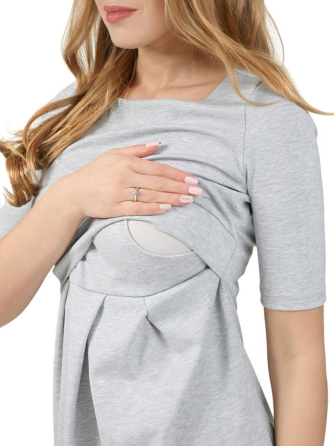 Платье для беременных и кормящих Инес меланж Платье для беременных, платье для кормящих, Инес меланж, image 3