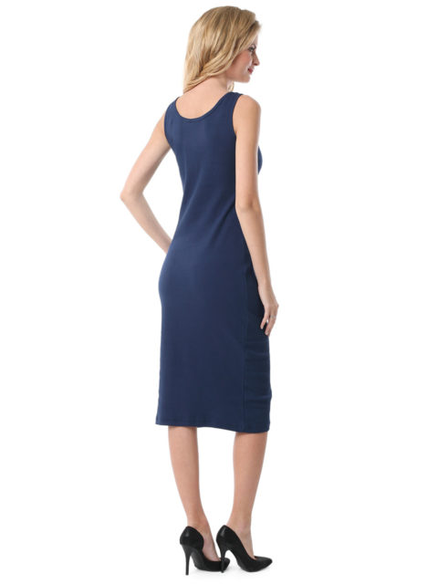 Платье для беременных и кормящих Кашкорсе синее Платье для беременных, платье для кормящих, Кашкорсе синее, image 4