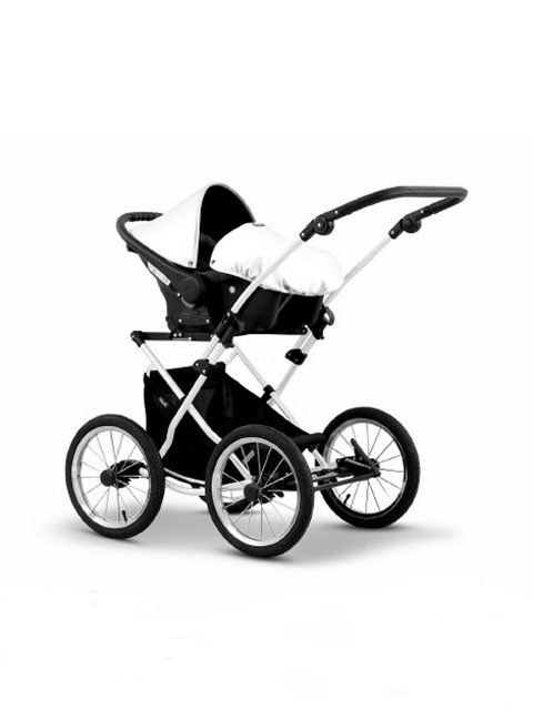 Коляска 2 в 1 Mikado Milano белая