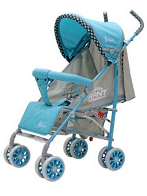 Коляска-трость Rant Bonjour голубая