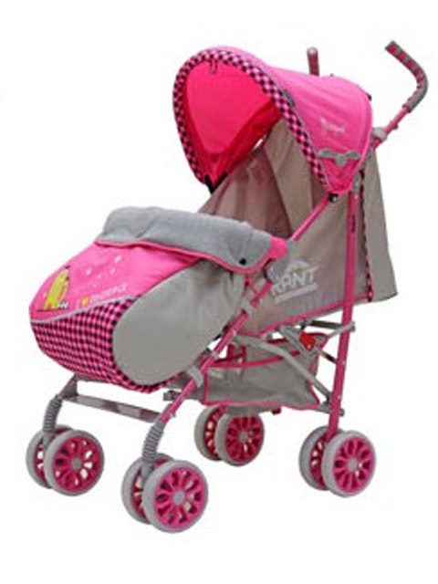 Коляска-трость Rant Bonjour розовая