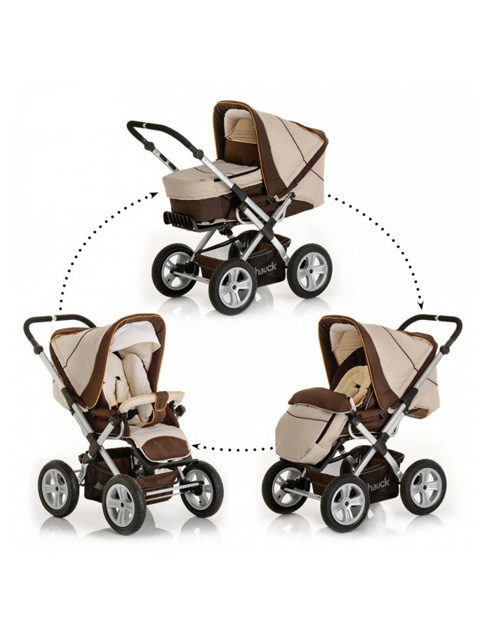 Коляска-трансформер Hauck Montana Air коричневая