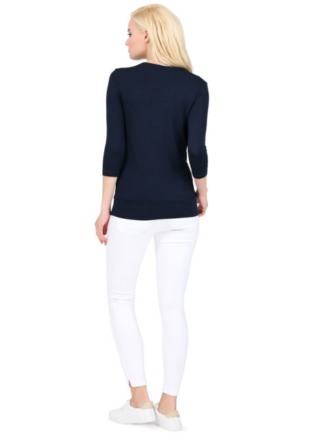 Лонгслив для беременных и кормящих Ассоль синий-img5 Лонгслив для беременных, лонгслив для кормящих мам, Ассоль синий-img5