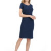 Платье для беременных недорогое Хлоя темно-синее-img2