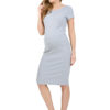 Платье для беременных трикотажное Одри меланж-img1