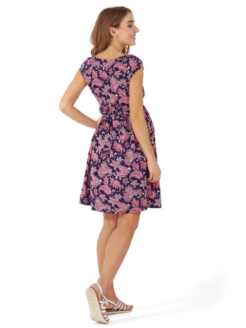 Платье для беременных и кормящих мам Паулина пейсли-img2 Платье для беременных, летнее платье для кормящих мам Паулина пейсли-img2