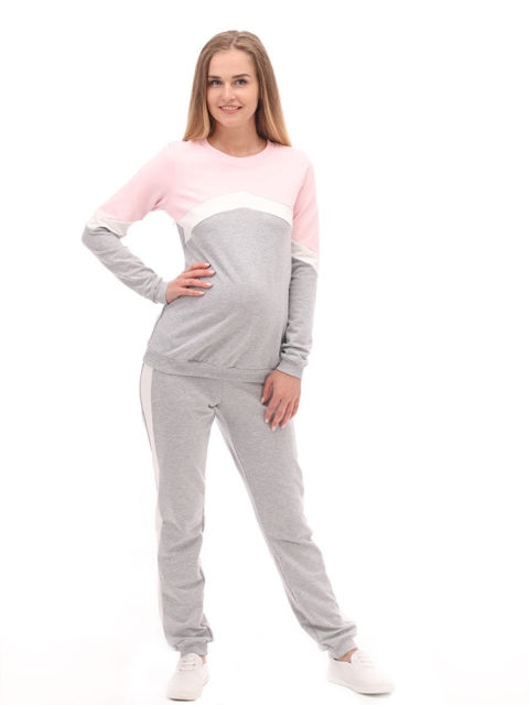 Спортивный костюм для беременных Меланж-img2