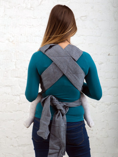 Май слинг с подголовником Чикаго, жаккард img3 Май слинг для детей с подголовником Чикаго, жаккард img3