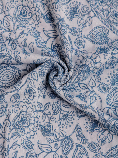 Слинг-шарф для новорожденных Пейсли деним img2