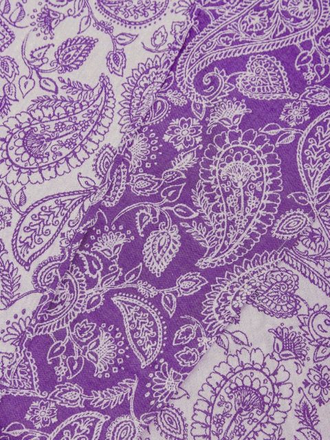 Слинг-шарф для новорожденных Пейсли лаванда img2