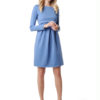 Платье для беременных Европа голубое, image2