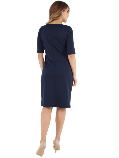 Платье кормящих мам Инес синее, image4