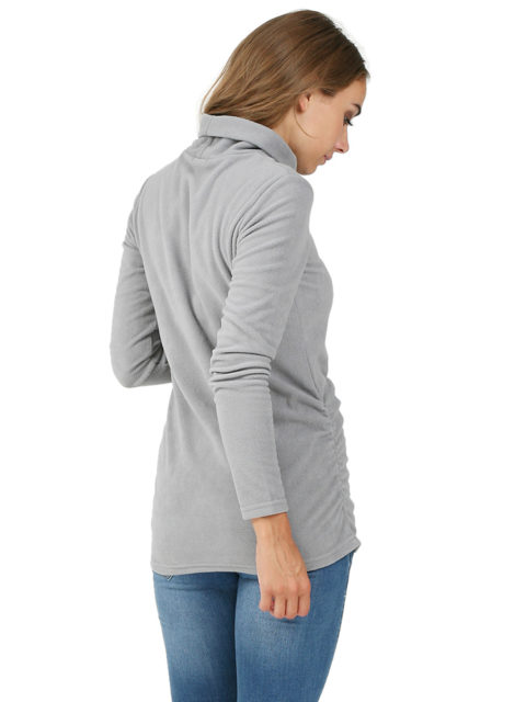 Толстовка для беременны и кормящих мам Серая, image3
