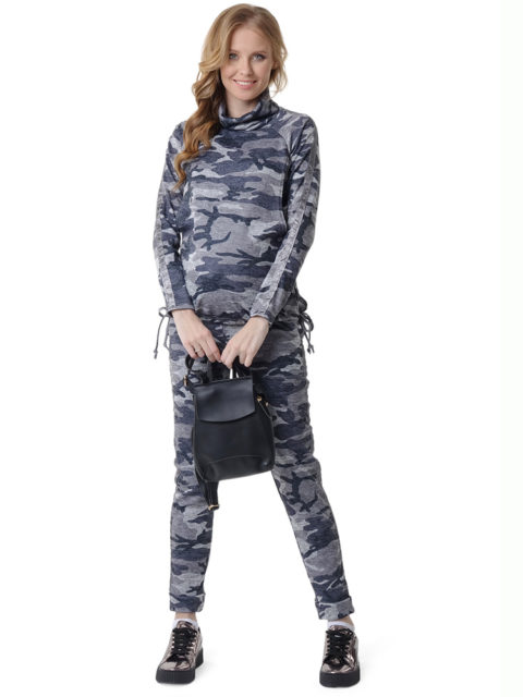 Толстовка для беременных и кормящих Тана камуфляж, image2