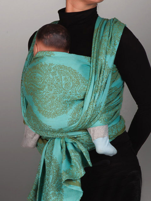 Слинг-шарф для новорожденных Diva Essenza Bamboo Menta, image2