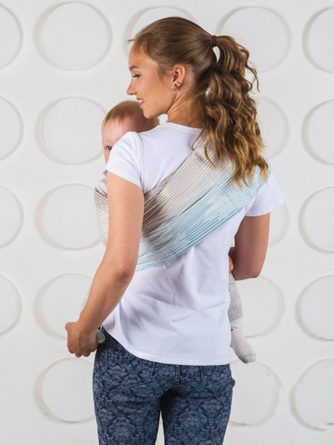 Слинг для новорожденных от 0 до 6, слинг с кольцами Мамарада Баунти, image3