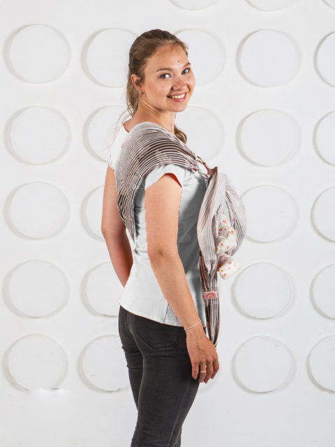 Слинг для новорожденных от 0 до 6, слинг с кольцами Мамарада Мокачино, image5