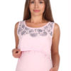 Ночная сорочка в роддом для беременных и кормящих мам 8.06 Сильвия розовый images2