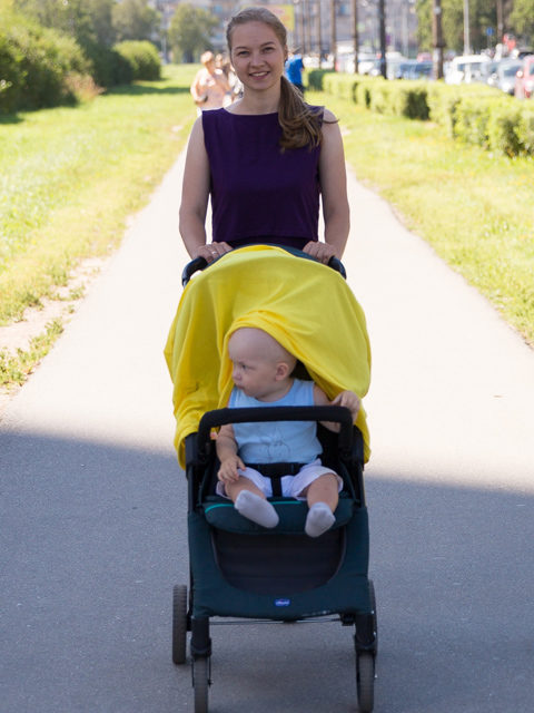 Милкснуд — накидка для кормления Мамарада бело-розовый image4