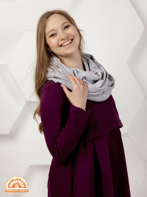 Милкснуд — накидка для кормления Мамарада меланж image1