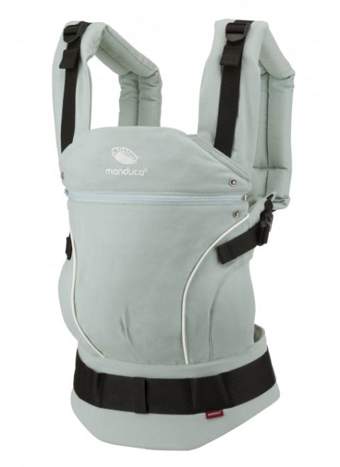 Эрго-рюкзак для новорожденных, слинг-рюкзак Manduca Pure Cotton mint image2
