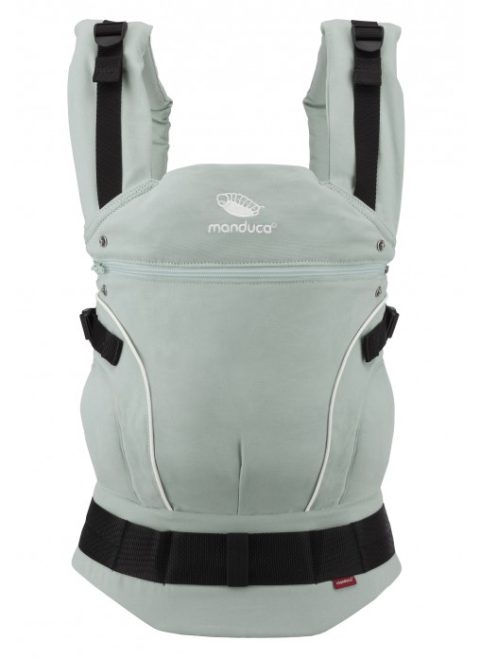 Эрго-рюкзак для новорожденных, слинг-рюкзак Manduca Pure Cotton mint image1