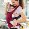 Эрго-рюкзак для новорожденных, слинг-рюкзак Amazonas Smart Carrier Bordeaux image1