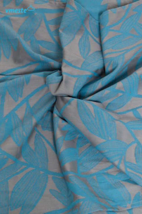 Слинг для новорожденных с кольцами тканый Vmeste Botanica Garnet Blue crystal image1 Слинг для новорожденных с кольцами тканый Vmeste Botanica Garnet Blue crystal image1