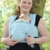 Слинг-шарф для новорожденных Yaro Newborn Blue image3
