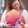 Слинг-шарф для новорожденных Yaro Basket Fire Grad image3