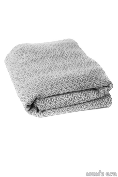 Слинг для новорожденных с кольцами «Диамант», маренго