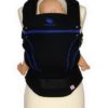 Эрго-рюкзак для новорожденных, слинг-рюкзак Manduca BlackLine Absolute Blue image1