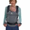 Эрго-рюкзак для новорожденных, слинг-рюкзак Manduca Pure Cotton dark grey image3