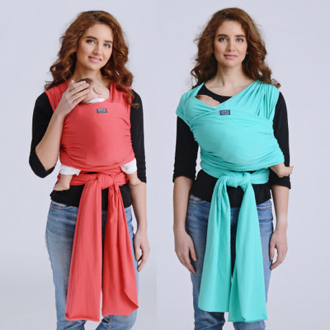 Слинг-шарф для новорожденных трикотажный Diva Stretchy