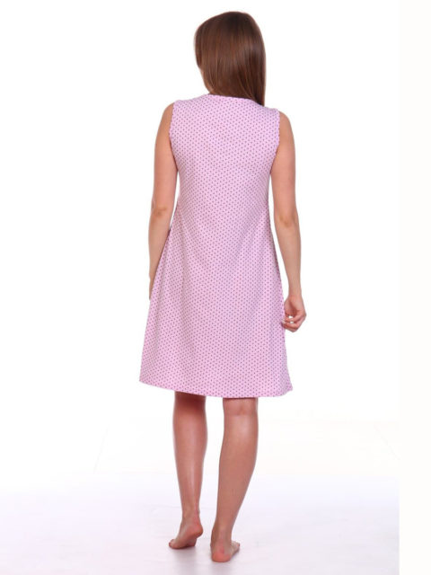 Комплект в роддом халат и сорочка Тюльпаны/молочный для беременных и кормящих